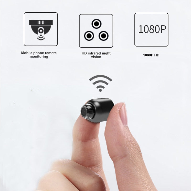 1080P HD Mini Camera Wireless WiFi Baby Monitor Indoor Safety Security Surveillance Night Vision Camcorder IP Cam Video Recorder